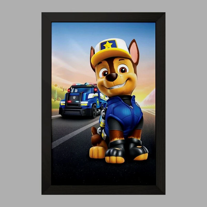 تابلو خندالو مدل انیمیشن سگ های نگهبان کد 26914