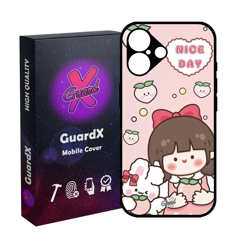 کاور گارد ایکس طرح دختر مدل 10522 مناسب برای گوشی موبایل اپل iPhone 16