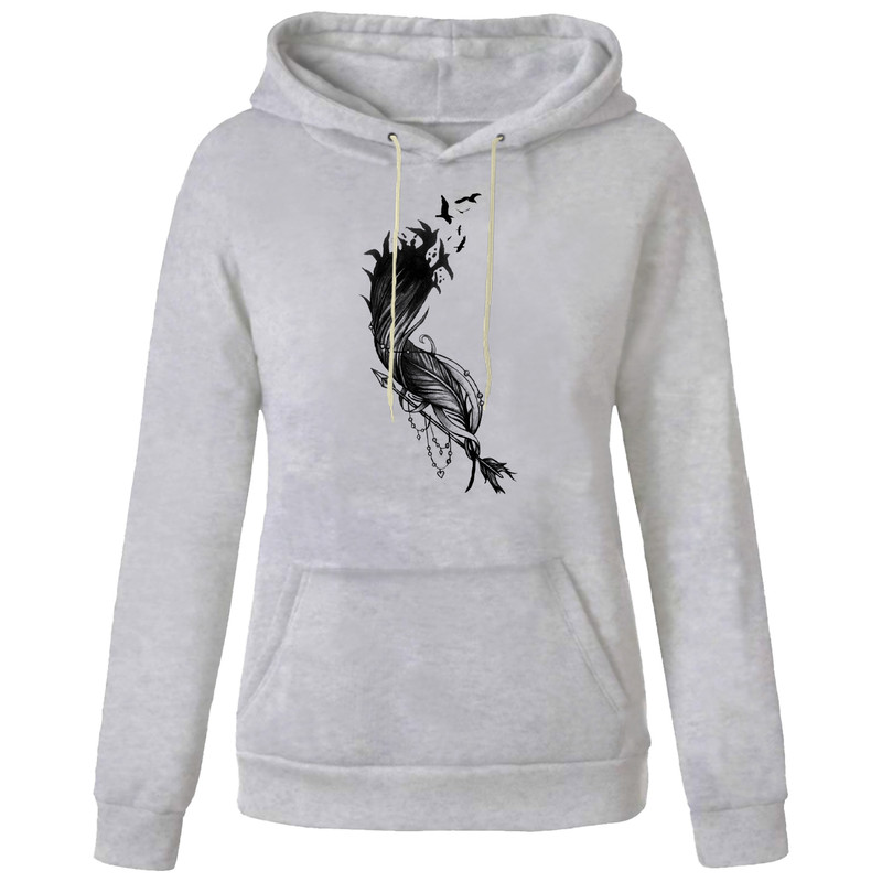 هودی زنانه مدل پر کد AA108