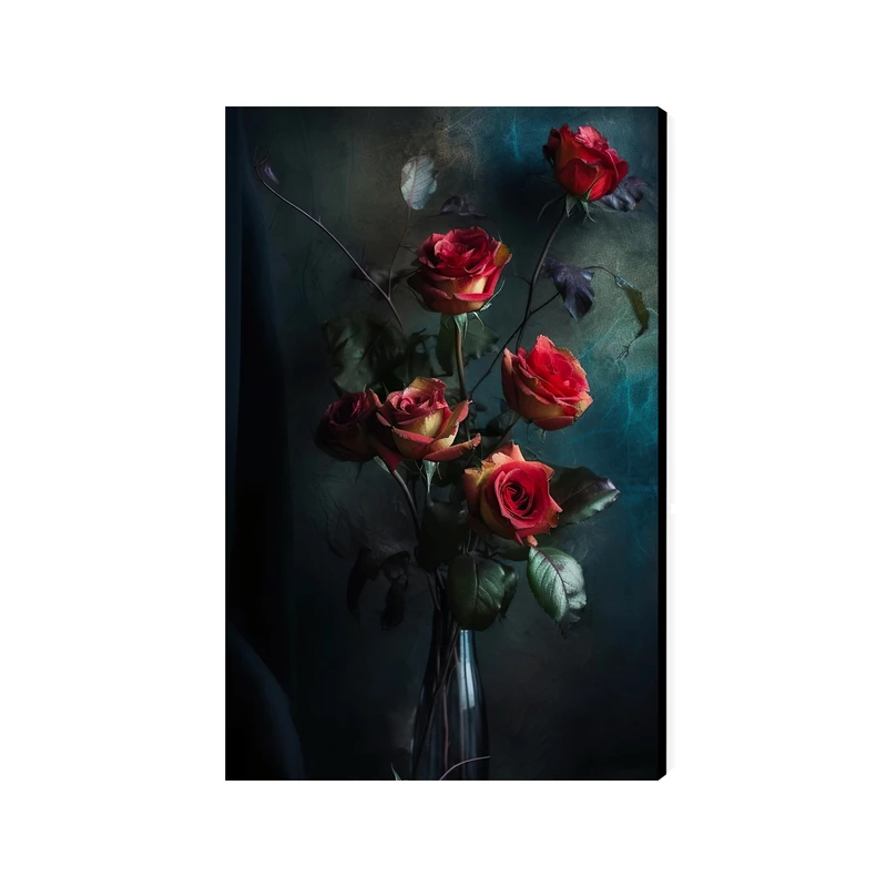 تابلو شاسی عرش مدل فانتزی گل زیبا کد As3211