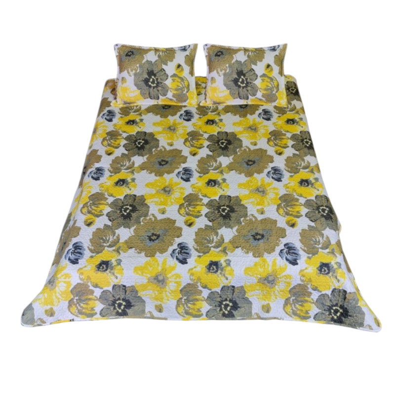 سرویس روتختی مدل آبرنگی 2 نفره 3 تکه