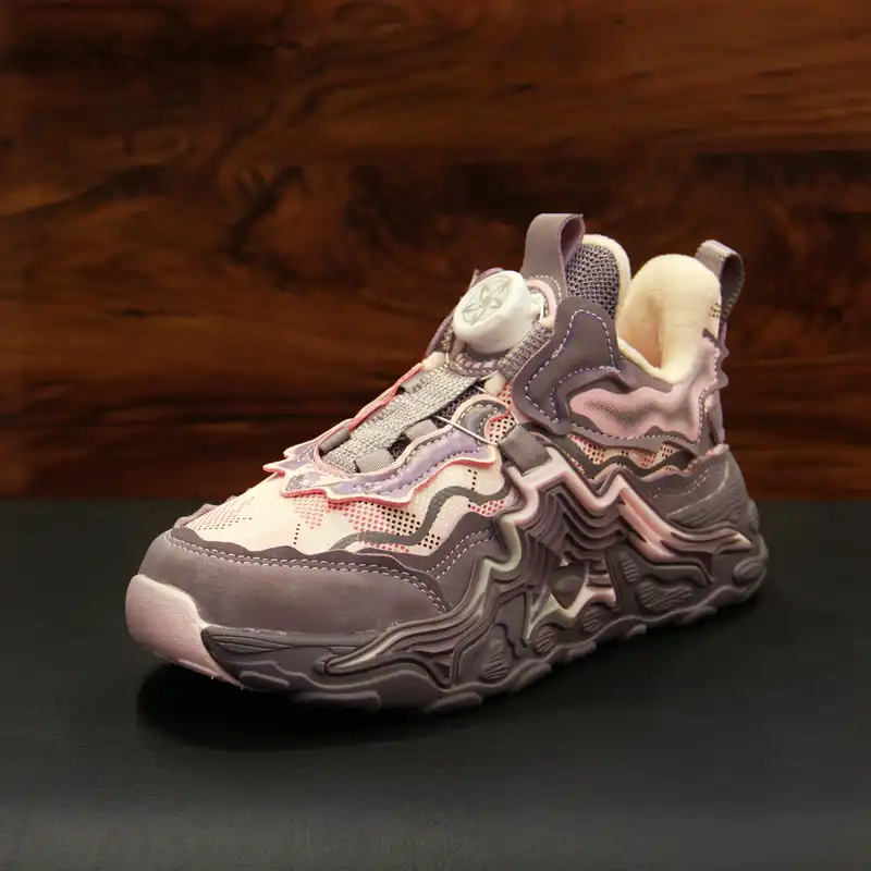 کفش پیاده روی دخترانه بی کی جی کیدز مدل فضایی کد Ba 54