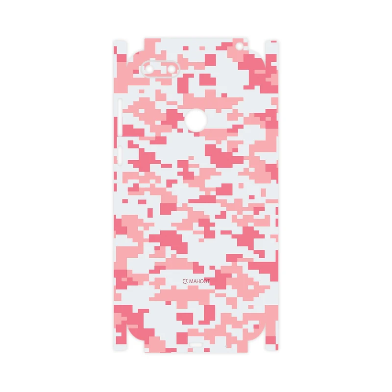 برچسب پوششی ماهوت مدل Army-Pink-pixel-FullSkin مناسب برای گوشی موبایل موتورولا Moto E6 Play