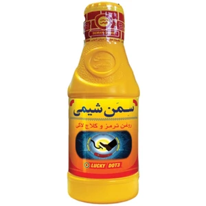 روغن ترمز خودرو سمن شیمی مدل dot3 حجم 250 میلی لیتر