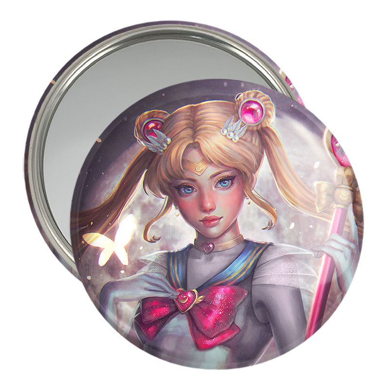 آینه جیبی خندالو مدل اوساگی تسوکینو انیمه سیلور مون Sailor Moon کد 17457 آینه جیبی خندالو مدل اوساگی تسوکینو انیمه سیلور مون Sailor Moon کد 17457