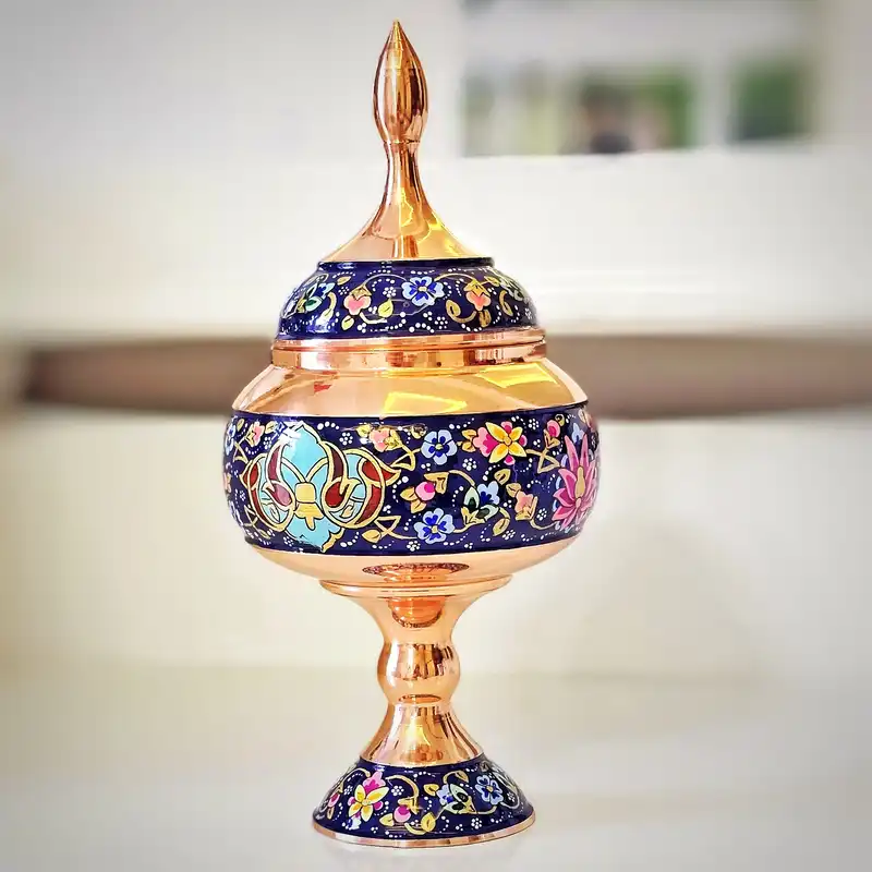 شکلات خوری مسی مدل پرداز کد gold23