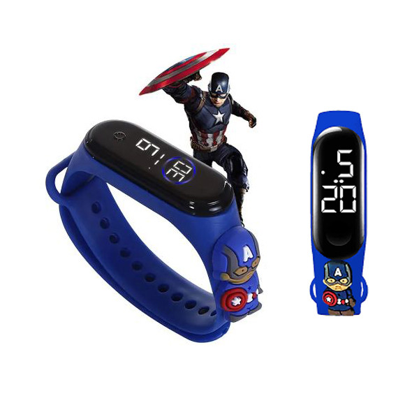 ساعت مچی دیجیتال مدل عروسکی مرد جنگجو