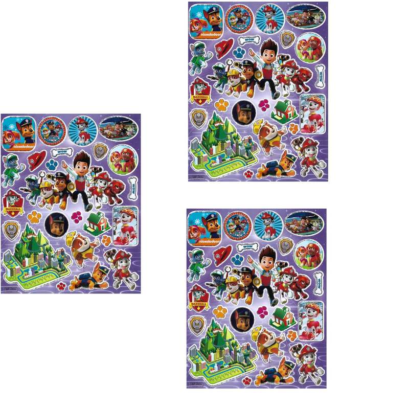 استیکر کودک مدل سگ های نگهبان کد AP_282a بسته 3 عددی