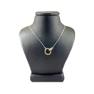گردنبند نقره زنانه مدل حلقه ای اسپرت کد 848745