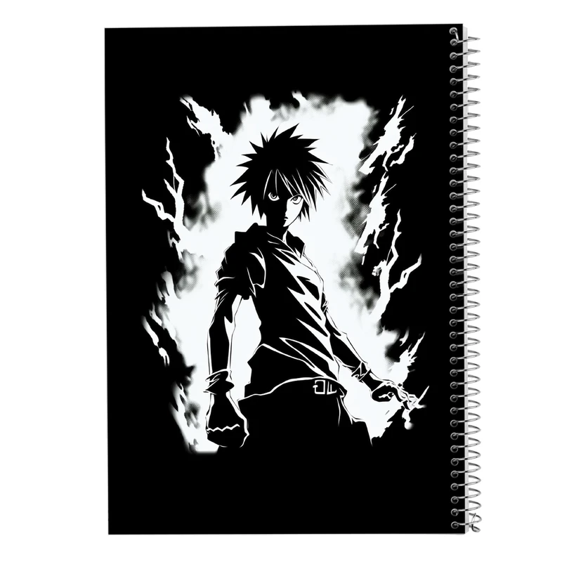 دفتر ژورنال نویسی 50 برگ مدوپد مدل نقطه ای طرح Attack on Titan کد DF10413
