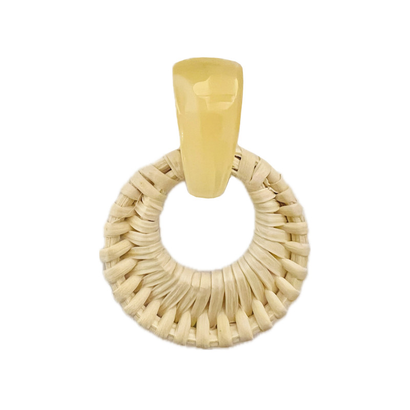 گوشواره زنانه مدل حصیری کد e0114 گوشواره زنانه مدل حصیری کد e0114