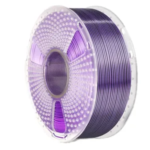 فیلامنت پرینتر سه بعدی ابزارهای ساخت و تولید گاندو مدل Pla+ Silk Dual Color قطر 1.75 میلی متر 1 کیلوگرم