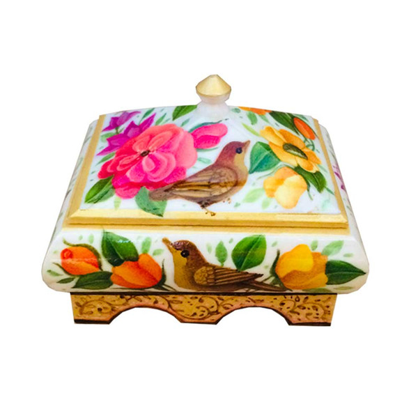  جعبه جواهرات استخوانی کد B 291