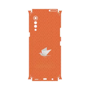 MAHOOT Minimalist origami bird-FullSkin Cover Sticker for LG Velvet 5G