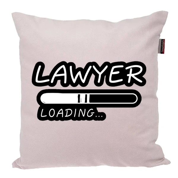 کوسن پاد آفرین مدل وکیل دانشجو حقوق وکالت کد PK301578 سایز 30*30 سانتی متر