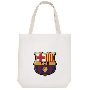 ساک خرید خندالو مدل باشگاه بارسلونا کد 2456