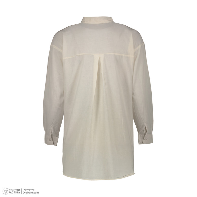 شومیز آستین بلند زنانه پیر کاردین مدل 9212102 رنگ نباتی