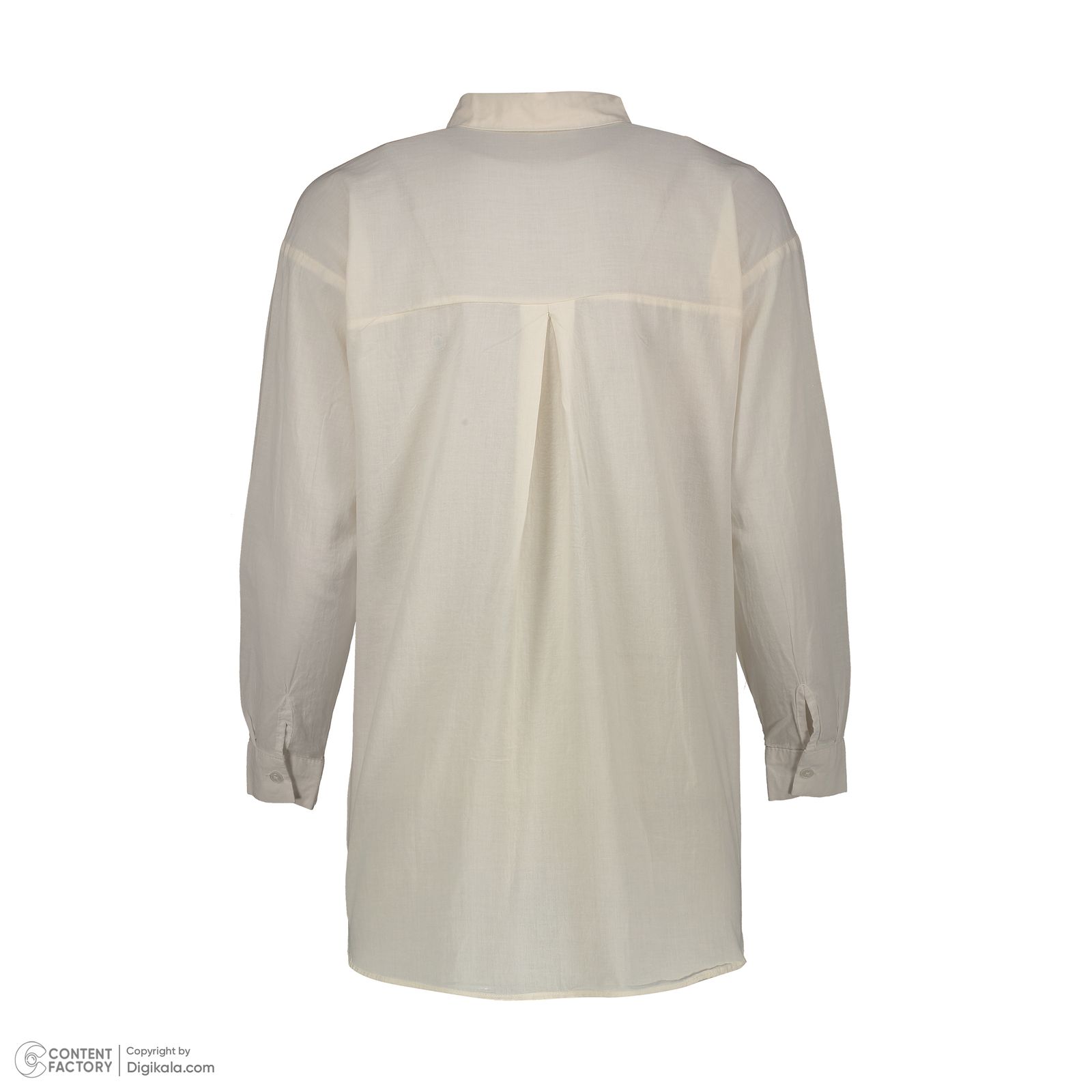 شومیز آستین بلند زنانه پیر کاردین مدل 9212102 رنگ نباتی -  - 4