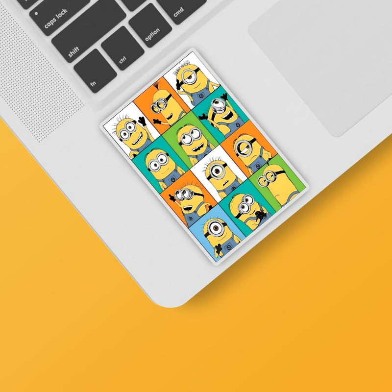 استیکر لپ تاپ و موبایل گوفی طرح کارتون مینیون ها مدل Minions 1