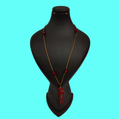 گردنبند زنانه مدل رومانتویی خوشه کد DA081