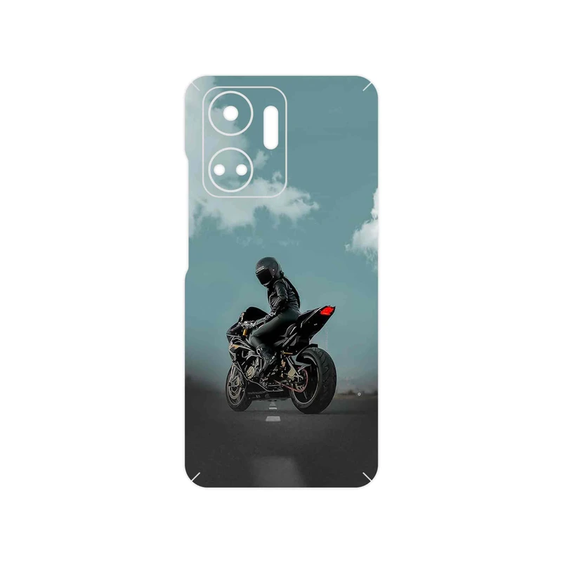 برچسب پوششی ماهوت مدل Motorcycling مناسب برای گوشی موبایل آنر X7a