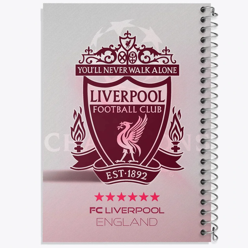 دفتر مشق 100 برگ خندالو طرح باشگاه لیورپول کد 26980