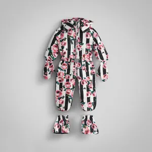 سرهمی دخترانه مدل amz327 به همراه پاپوش و دستکش