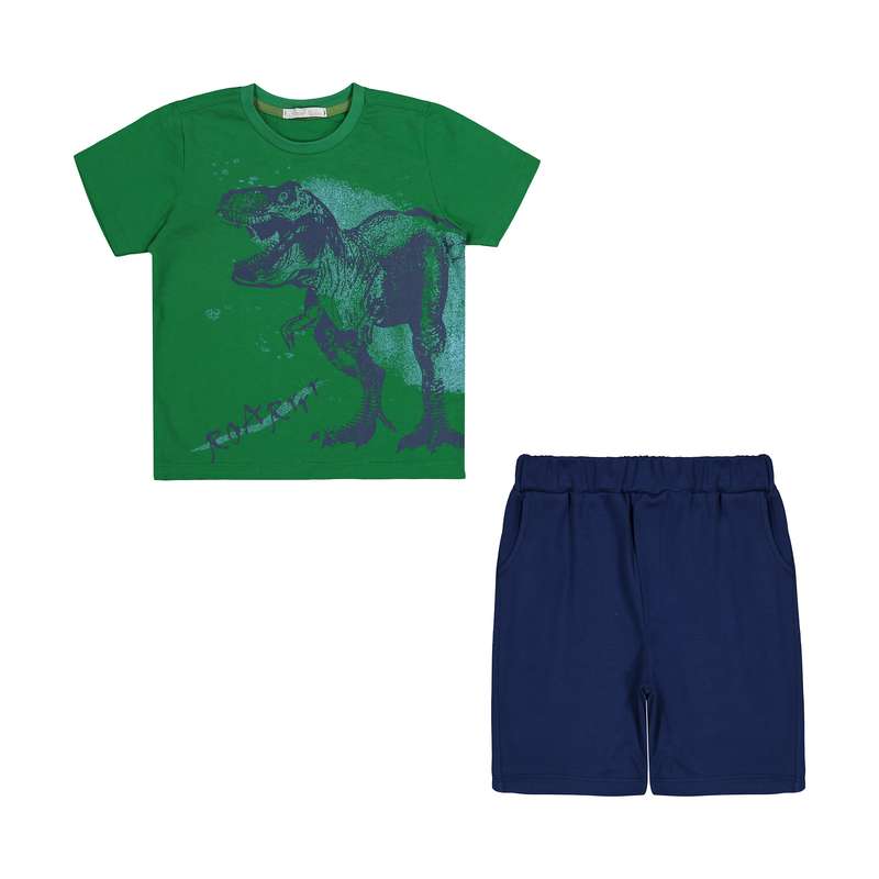 ست تی شرت و شلوارک پسرانه فیورلا مدل 32036-10