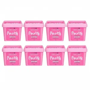 پودر موبر پکادم مدل رز وزن 300 گرم مجموعه 8 عددی