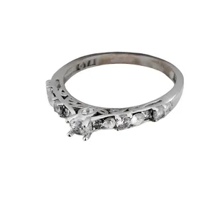 انگشتر نقره زیرکونیا زنانه مدل 019