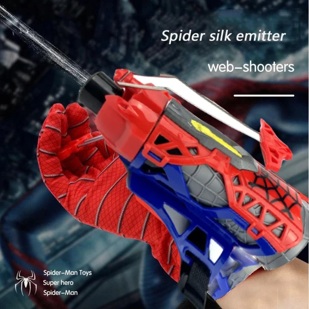 عکس شماره 7 : ست ایفای نقش مدل تارپرتاپ کن مرد عنکبوتی طرح اسپری دار کد 5034-50