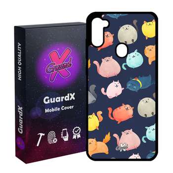 کاور گارد ایکس طرح Cats مدل Glass10173 مناسب برای گوشی موبایل سامسونگ Galaxy A11 / M11