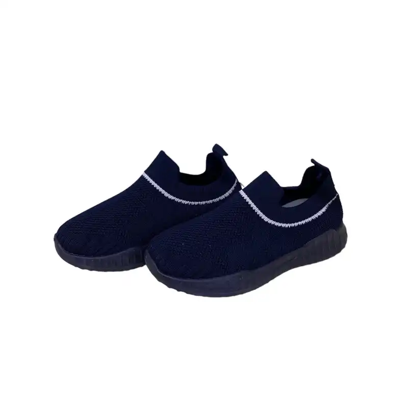 کفش تمرین بچگانه مدل لی وون جورابی رنگ سرمه ای