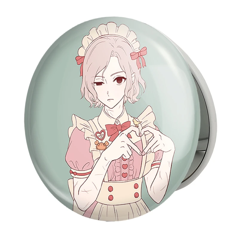 آینه جیبی خندالو طرح میثرون انیمه خوشمزه در سیاه چال مدل تاشو کد 35940