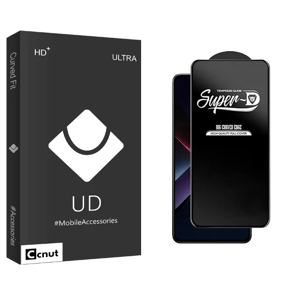 محافظ صفحه نمایش کوکونات مدل Super D UDB مناسب برای گوشی موبایل شیائومی Poco X7 Pro