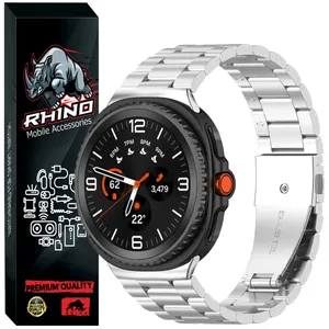 بند راینو مدل 3Bead-W8 مناسب برای ساعت هوشمند سامسونگ Galaxy Watch 8 40mm / 44mm / Watch 8 Classic 46mm