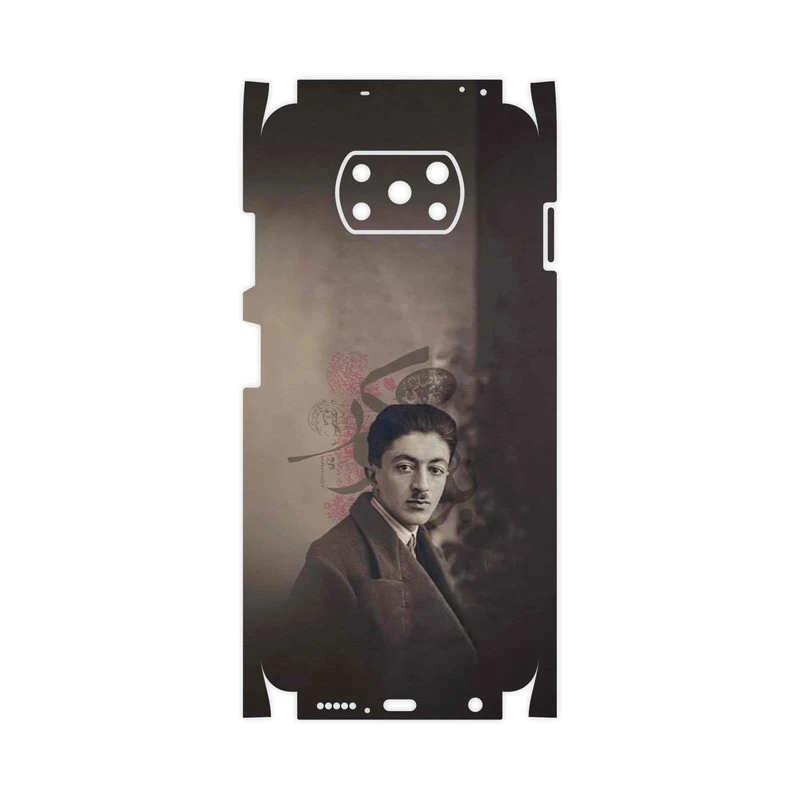 برچسب پوششی ماهوت مدل Sadegh Hedayat-FullSkin مناسب برای گوشی موبایل شیائومی Poco X3 Pro