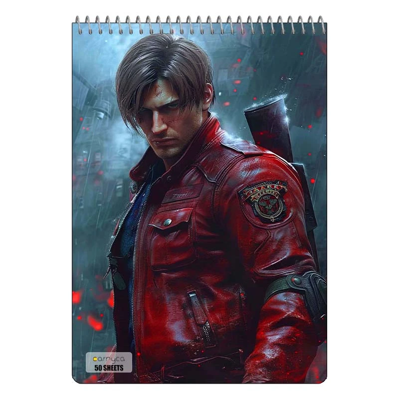 دفتر نقاشی 50 برگ سیمی کارنیکا طرح رزدینت اویل Resident Evil کد 45503