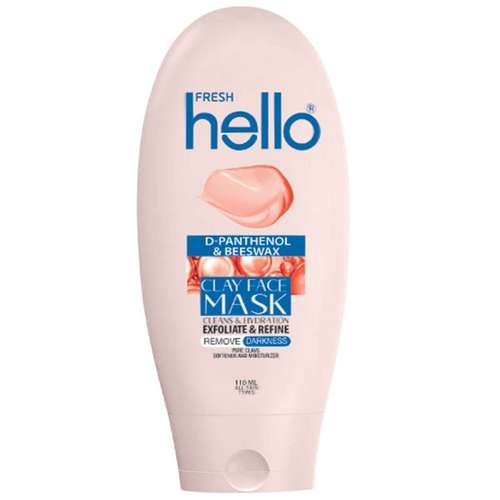 ماسک صورت هلوفرش مدل خاک رس حجم 110 میلی لیتر