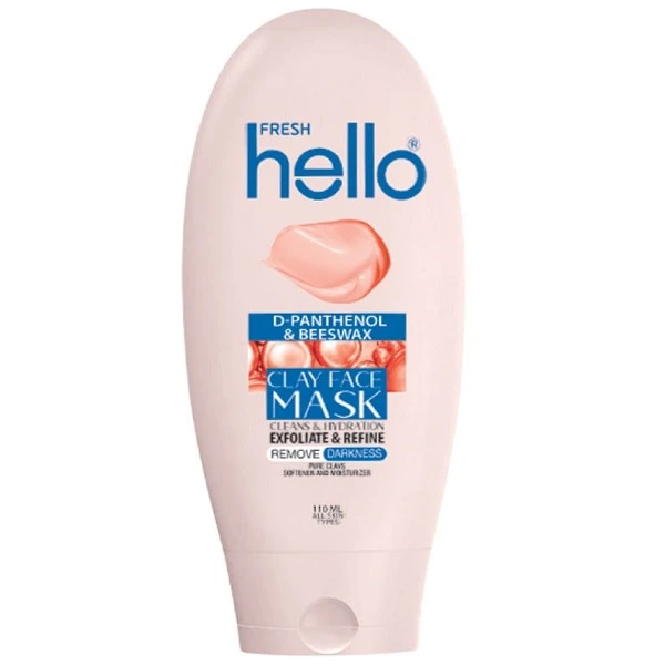 ماسک صورت هلوفرش مدل خاک رس حجم 110 میلی لیتر