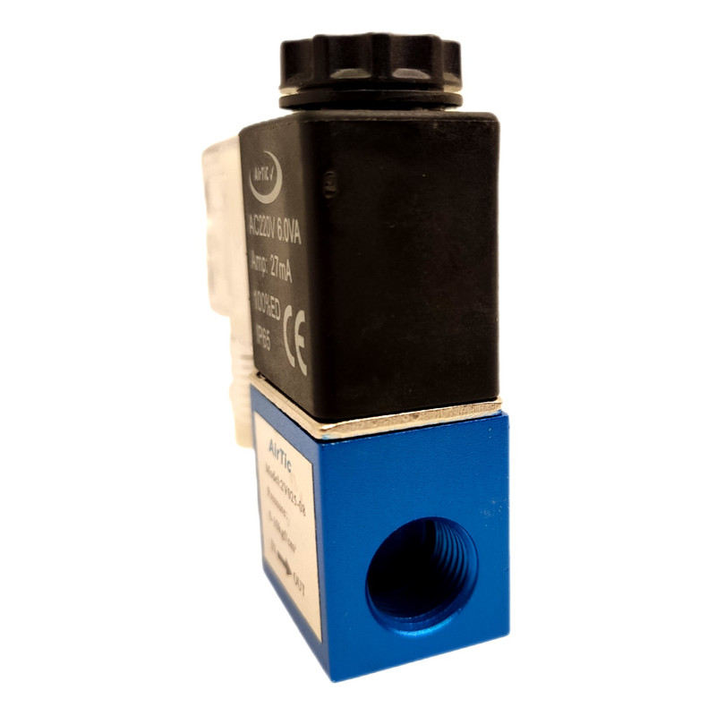 شیر برقی پنوماتیک ایرتیک مدل 2V025-08 شیر برقی پنوماتیک ایرتیک مدل 2V025-08