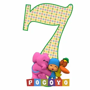 استند رومیزی مدل تولد عدد 7 طرح پوکویو کد 667