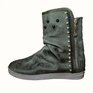 نیم بوت زنانه مدل سرخپوست