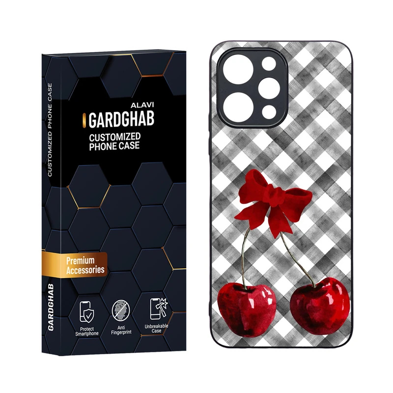 کاور گارد قاب مدل دورژله ای دخترانه مناسب برای گوشی موبایل شیائومی Redmi 12 4G / 5G