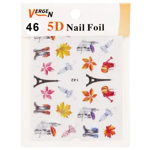 استیکر طراحی ناخن ورژن مدل GS125