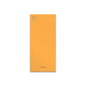 MAHOOT Matte-Orange Cover Sticker for Sony Xperia XA1