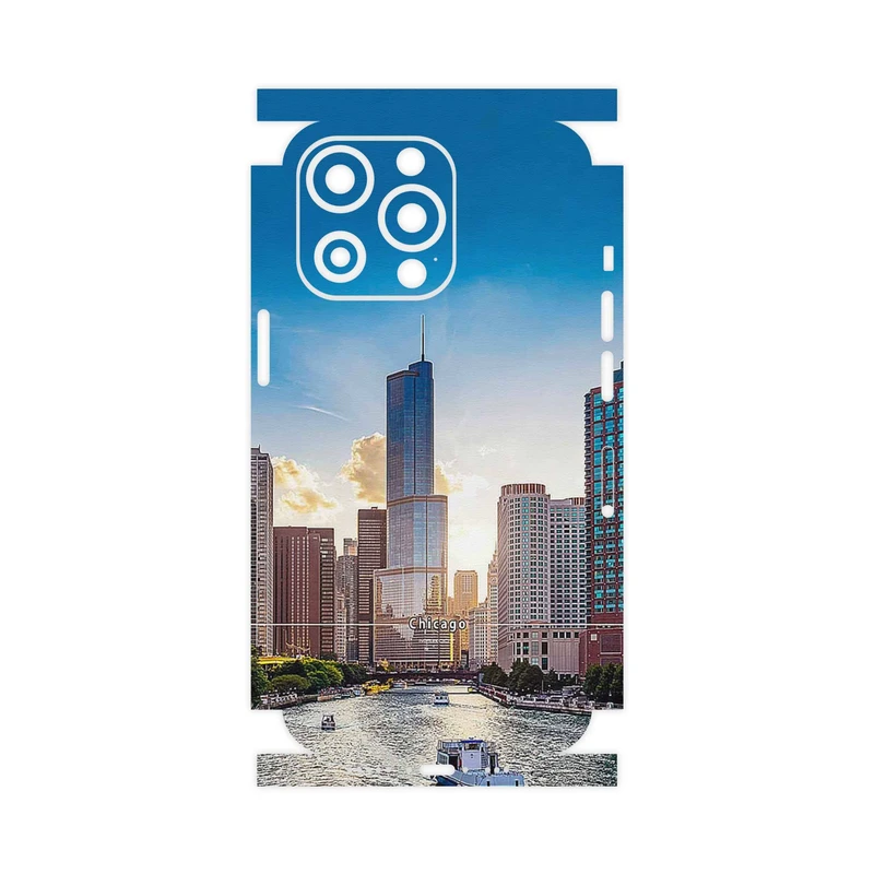 برچسب پوششی ماهوت مدل City of Chicago-FullSkin مناسب برای گوشی موبایل اپل iphone 13 Pro