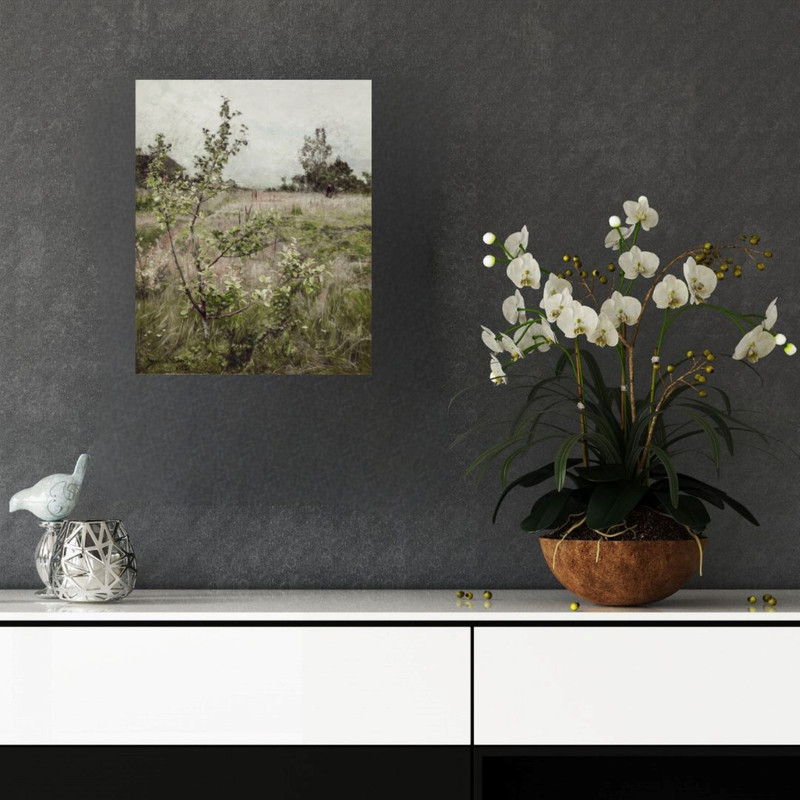 پوستر مدل مزرعه گلها 