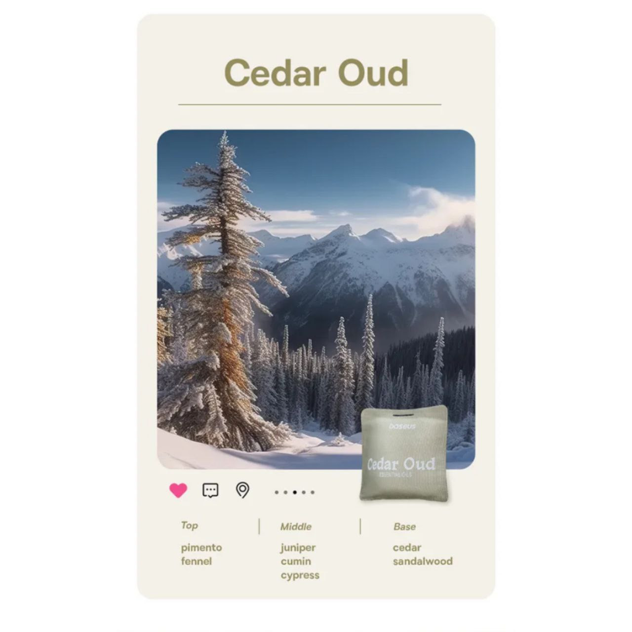 خوشبو کننده خودرو بیسوس مدل BS-CX013