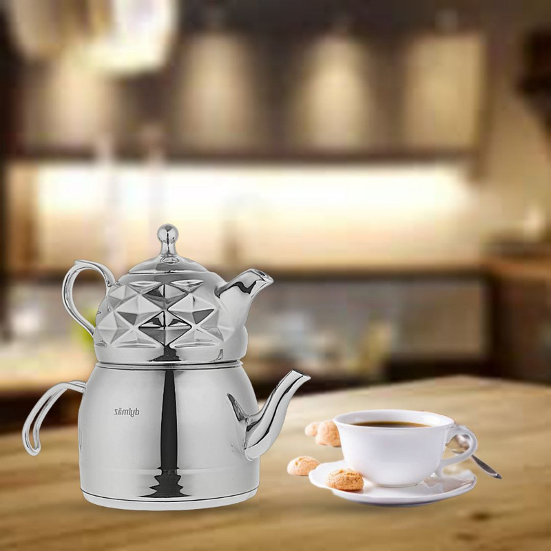 ست کتری قوری دیلماز مدل فلور